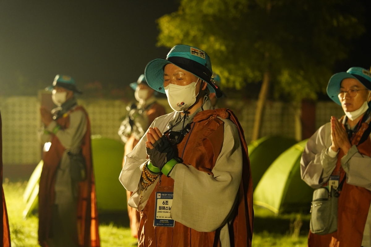 [인도순례] 원해스님 (2)